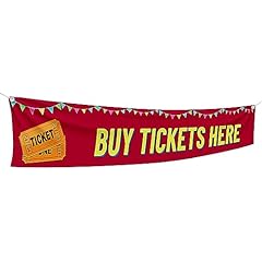 Tickets large banners for sale  Delivered anywhere in USA 