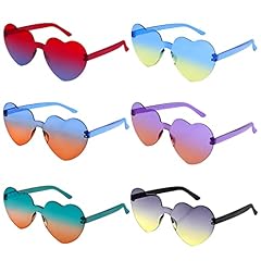 Heart sunglasses pcs for sale  Delivered anywhere in UK