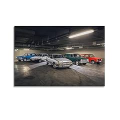 Poster voiture rétro d'occasion  Livré partout en France