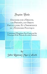 Discours origine progrès d'occasion  Livré partout en France