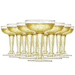 Pcs clear champagne for sale  Delivered anywhere in UK