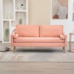 Pink velvet couch for sale  Delivered anywhere in USA 