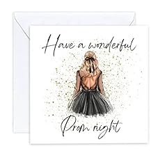 Lovely prom card for sale  Delivered anywhere in UK