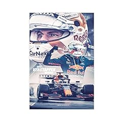 YJSS Red Bull F1 Racing Driver Max Verstappen Poster, used for sale  Delivered anywhere in Canada