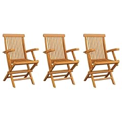 Vidaxl lot chaises d'occasion  Livré partout en France