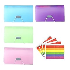 4pcs expanding file for sale  Delivered anywhere in UK