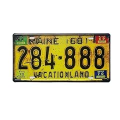 Maine license plate for sale  Delivered anywhere in USA 