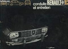 Conduite entretien renault d'occasion  Livré partout en France