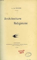 Architecture religieuse archeo d'occasion  Livré partout en France