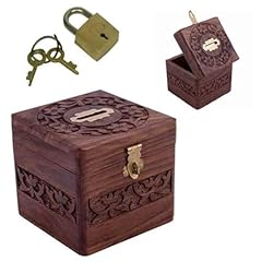 Wooden money bank for sale  Delivered anywhere in USA 