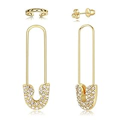 Gold safety pin for sale  Delivered anywhere in USA 