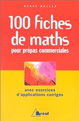 100 fiches maths d'occasion  Livré partout en France
