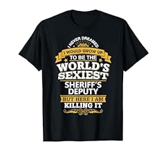 Sheriff deputy tshirt for sale  Delivered anywhere in USA 