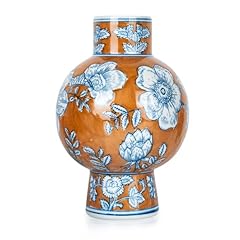 Ceramic vase blue for sale  Delivered anywhere in USA 