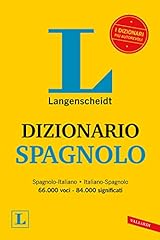 Dizionario spagnolo langensche usato  Spedito ovunque in Italia 