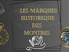 Marques historique montres d'occasion  Livré partout en France
