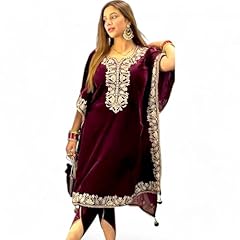 Rangmahal caftan velours d'occasion  Livré partout en France
