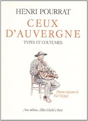 Auvergne types coutumes d'occasion  Livré partout en France