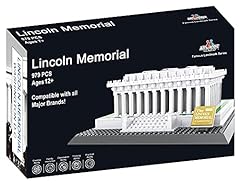 Lincoln Memorial Building Block Set (979 Pieces) Washington, used for sale  Delivered anywhere in USA 