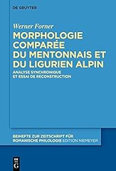 Morphologie comparée mentonna gebraucht kaufen  Wird an jeden Ort in Deutschland