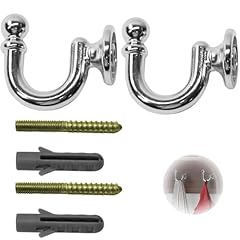 2pcs silver shaped for sale  Delivered anywhere in UK