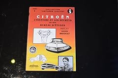 Citroën histoire secrets d'occasion  Livré partout en France
