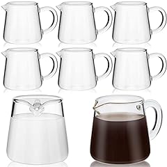 Pcs glass creamer for sale  Delivered anywhere in USA 