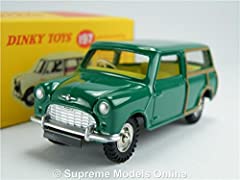 DINKY TOYS MORRIS MINI TRAVELLER MODEL CAR 1:43 SCALE, used for sale  Delivered anywhere in Ireland