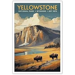 Vintage yellowstone national for sale  Delivered anywhere in USA 