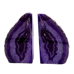 Decorative agate bookends for sale  Delivered anywhere in USA 