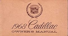 1968 cadillac owner for sale  Delivered anywhere in USA 