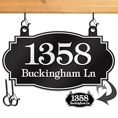 Hanging address sign for sale  Delivered anywhere in USA 
