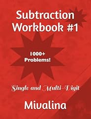 Subtraction workbook single usato  Spedito ovunque in Italia 