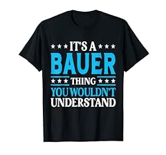 Bauer thing surname for sale  Delivered anywhere in USA 