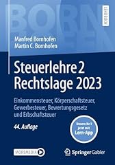 Steuerlehre rechtslage 2023 gebraucht kaufen  Wird an jeden Ort in Deutschland