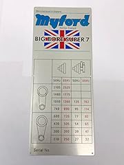 Myford super big for sale  Delivered anywhere in UK