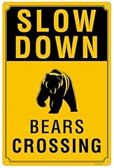 Slow bears crossing for sale  Delivered anywhere in USA 