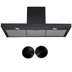 Cookology LINT1001BK Black Linear Extractor 100cm Chimney for sale  Delivered anywhere in UK