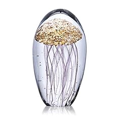 Qfkris glass jellyfish for sale  Delivered anywhere in UK
