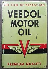Hotrodspirit plaque veedol d'occasion  Livré partout en France