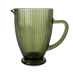 Vintage ribbed glass for sale  Delivered anywhere in UK