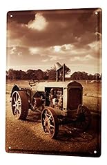 LEotiE SINCE 2004 Tin Sign Jorgensen Photography Photo Images Antique Tractor steam Engine Field 20x30 cm Large Metal Wall Decoration Vintage Retro Classic Plaque for sale  Delivered anywhere in Canada