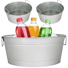 Metal ice tub for sale  Delivered anywhere in USA 
