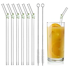 Glass straws reusable for sale  Delivered anywhere in UK