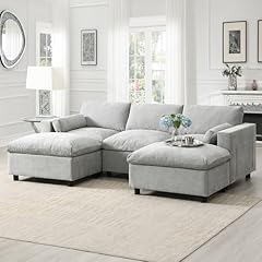 Merax 86.5 sectional for sale  Delivered anywhere in USA 