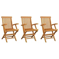 Vidaxl lot chaises d'occasion  Livré partout en France