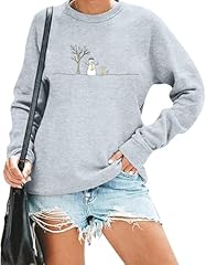 Mousya snowman sweatshirts for sale  Delivered anywhere in USA 