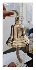 Solid brass bell for sale  Delivered anywhere in USA 