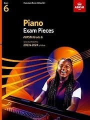 Usato, Piano Exam Pieces 2023 & 2024, ABRSM Grade 6: Selected from the 2023 & 2024 syllabus usato  Spedito ovunque in Italia 