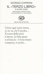 Terzo libro e usato  Spedito ovunque in Italia 